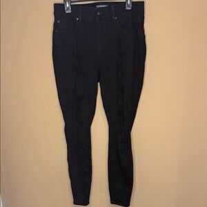 Torrid Dark Black Skinny Jeans